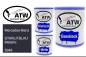 Preview: Mercedes-Benz, STARLITBLAU Metallic, 5948: 1L Lackdose + 1L Klarlack + 500ml Härter - Set, von ATW Autoteile West.